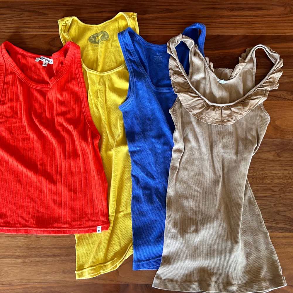 Colorful Tank Top Set